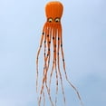 thumbnail image 2 of Enorme cometa Octopu con cuerda de 30M, herramienta para actividades de jardín, cometa voladora sin marco de nailon naranja kusrkot volar cometas, 2 of 6