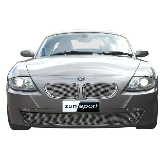 BMW Z4 Front Grill Set - Silver finish (2006 to 2009)