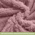 thumbnail image 6 of Vikakiooze Winter Blanket Soft Warm Solid Color Double Layer Sheep Blanket Nap Blanket 39.37x59.05in, 6 of 6