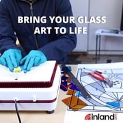 Inland Craft Wizling Glass Grinder | Stained Glass Grinding Shaping Machine | Includes Diamond Grinding Bit
