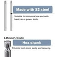 thumbnail image 2 of 1Pc T6-T40 Magnetic Head Torx Screwdriver Bit 100mm Security Tamper Proof Star, 2 of 8