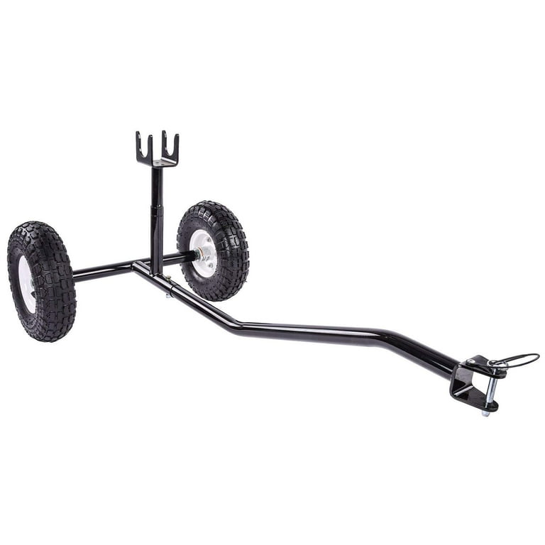 JEGS Junior Dragster Tow Dolly, Single Saddle, Black Powder-Coated