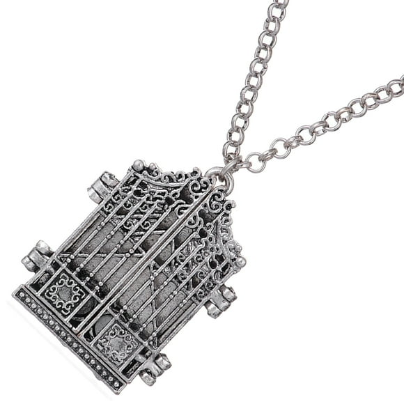 Minkissy Plated Photo Pendant Necklace Picture Frame with Fine Workmanship for Daily Decoration