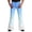 Blue@GC@, variant on Mens Casual Flared Pants Straight Leg Vintage Pants for Men Trendy Slim Fit Gradient Color Bell Bottom With Pockets
