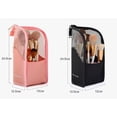 thumbnail image 2 of Portable Foldable Makeup Brush Holder Case, Stand-Up Travel Organizer Pouch with Zipper for Cosmetic Brush Storage, TIKA, 2 of 6
