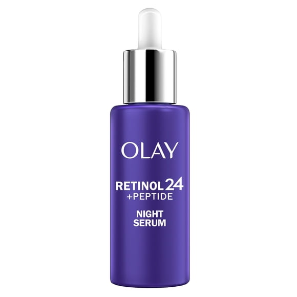 Olay Regenerist Retinol 24 Night Serum, Anti-Aging Serum, Fragrance Free, 40 mL