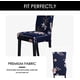 thumbnail image 4 of Nvzi Chair Covers for Dining Room 6 Pack Dining Kitchen Chair Cover Set of 6,Stretchable Parson Chair Covers Slipcover(6 Pack,Printed Flower Pattern), 4 of 4