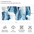 thumbnail image 2 of Polar Bear Chic Chiffon Silk Scarf for Women - Lightweight and Breathable - Elegant 180x73cm Wrap for Any Occasion, 2 of 6
