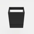 thumbnail image 4 of Vanity With Sink, Gada 20" Striped Matt Black Bathroom Vanity WITHOUT Sink, Freestanding Bathroom Cabinet for Modern Bathroom, KD, Black Bathroom Vanity,Pvc Single Sink Vanity, 4 of 6