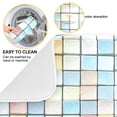 thumbnail image 2 of Yayeee Dish Drying Mat for Kitchen Counter 16"x18" Microfiber Absorbent Pad, Small Pastel Pattern, 2 of 7