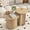 Small Size, variant on Nesting Coffee Table Set of 2, Round Wooden Coffee Tables, Side Table for Living Room, Bedroom, Wood Color