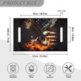 thumbnail image 5 of Renewold Golf Cart Seat Cover Portable Golf Cart Accessories Keeps Seat Comfortable and Clean 4th of July Decor Universal Fit for Most Golf Carts, Eagle Golf Ball American Flag, 5 of 5