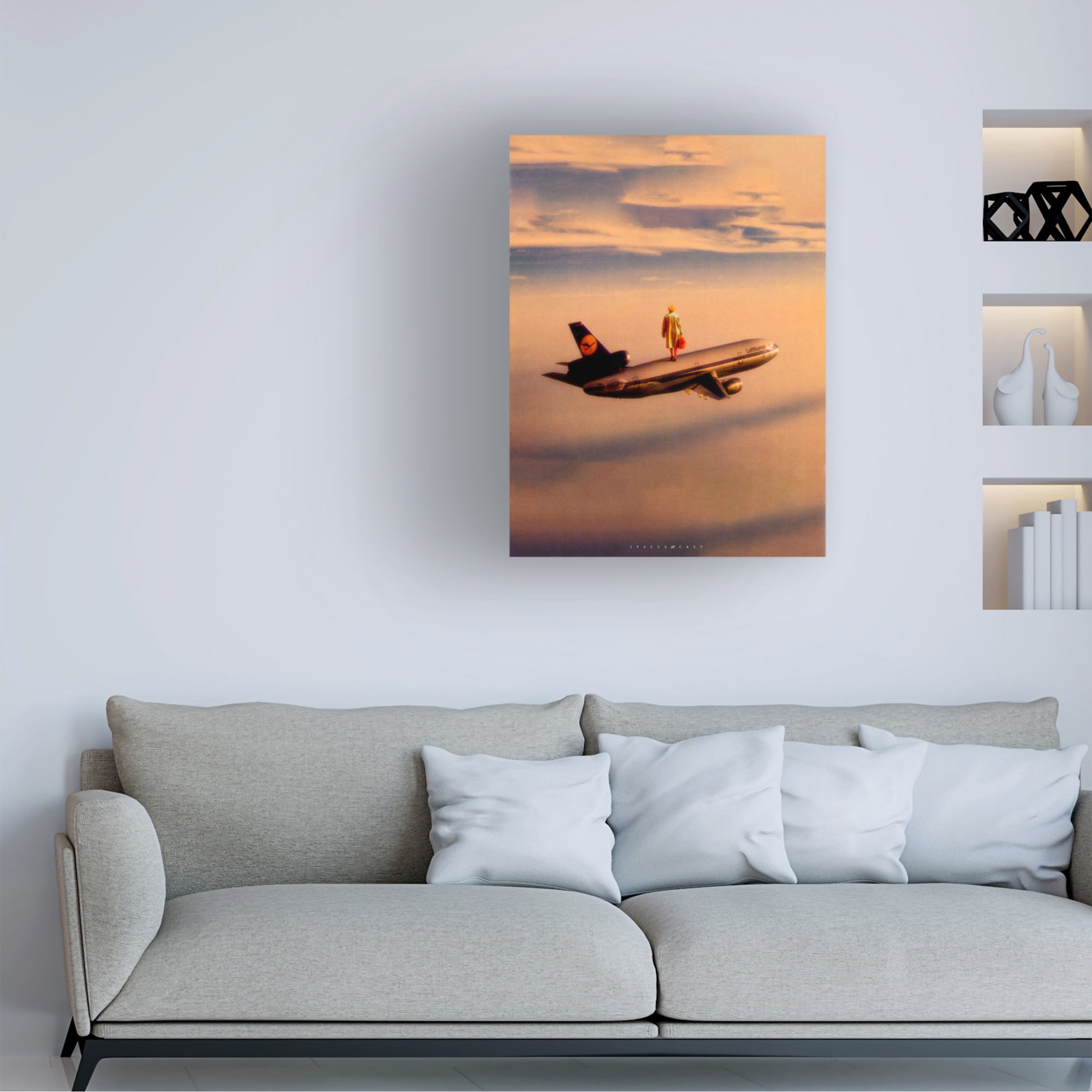 Trademark Fine Art spacerocket art  575 Canvas Wall Art