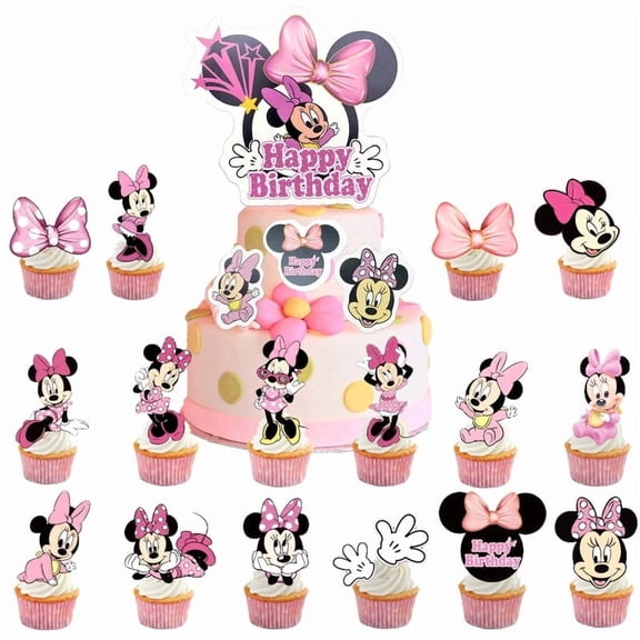 17Pcs Cake Decoration, Cupcake Toppers, Cake Decoration ,  Cake Topper, Cake Decoration