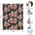 thumbnail image 4 of Pioneer Flower Floral Print Pattern Blanket,Comfortable Soft Flannel Throw Blanket,All Season,Warm Lightweight Blankets for Sofa Bed Couch Living Room Chair,30"x40", 4 of 4