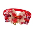 thumbnail image 1 of Collares navideños para perros, collares navideños para mascotas, cómodos, a cuadros, elegantes y bonitos, para fiestas navideñas pequeñas y medianas,, 1 of 8