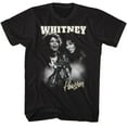thumbnail image 1 of Whitney Houston Collage de Moto Noir T-Shirt pour Adulte Xlt, 1 of 2