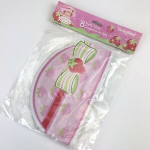 Strawberry Shortcake Paper Party Hats 