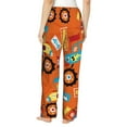 thumbnail image 3 of Xecao Monster Truck Women's Straight Lounge Pajama Pants: The Epitome of Relaxed Sleepwear, 3 of 9