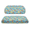 thumbnail image 2 of Pzuqiu Capybara Lemon 2-Piece Golf Cart Seat Covers Set - Breathable Washable Protective Cover For Golf Cart, 2 of 9