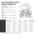 thumbnail image 6 of Goofa You are so Sweet Printed Women's UPF 50+ Sun Protection Hoodie Jacket Lightweight Long Sleeve Sun Shirt for Women with Pocket Hiking Outdoor-3X-Large, 6 of 9