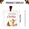 thumbnail image 3 of Christmas Cash Holder Ornament, 3.14 inch Acrylic Money Holding Tag, Xmas Tree Hanging Pendant, Holiday Cash Gift Holder, Festive Christmas Tree Accessory, Winter Seasonal Hanging Decoration, 3 of 6