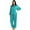 LightGreen, variant on LONXU Women's Sleepwear Silk Satin Luxury Nightwear Sets XS-XXXL