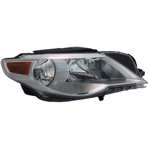 Right Headlight Assembly - Compatible with 2009 - 2012 Volkswagen CC Sedan 2010 2011