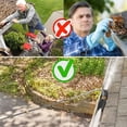 thumbnail image 4 of Double Head Rotating Nozzle 1/4 Inch Quick Insert Connection High Pressure Compatibility Powerful Cleaning Efficiency for Gutter Debris Leaf Removal Pressure Washer Accessory, 4 of 8