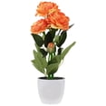 thumbnail image 1 of Flor artificial Planta en maceta Flor de peonía falsa en la maceta Centro de mesa para el hogar, 1 of 7