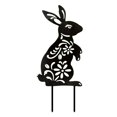 thumbnail image 1 of Rabbit Inserting Cards Easter Gardening Ornaments Grass Garden Gardening Pattern Rabbit Decoration, 1 of 11