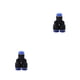 thumbnail image 3 of Scienceny 10 pack/lote conector de manguera de aire rápido y fácil para herramientas neumáticas tubo fácil instalación resistencia duradera Type2 NO2, 3 of 6