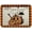 Halloween, variant on Merry Christmas Dish Drying Mat for Kitchen Counter,Winter Snowflake New Year Red Xmas Microfiber Absorbent Dishes Drainer/Rack Pads 16x18 inch
