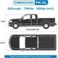 thumbnail image 5 of 10 LayersPickup Truck Cover Waterproof All Weather, Full Exterior Truck Car Covers Snow Sun Protection, Fit Ford F-150 250 350,Chevy Silverado,GMC Sierra,Dodge RAM 1500 ect (up to 240 inch), 5 of 7