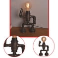 thumbnail image 1 of Ganfancp Lámpara de Mesa Lámpara Industrial Steam Punk, Lámpara de Metal Estilo Loft Ofertas Del Día Sólo En Línea 1 Luminaria (Sin Bombilla), 1 of 7