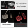 thumbnail image 3 of LEEYNEER Auto Aluminum Pedal Covers  Brake Accelerator Pedal Covers  Foot Pedal Pad Replacement  Nonslip Car Pedal Pads  Non-Slip Performance Accessories Pedal Covers Suitable for Model 3, 3 of 4