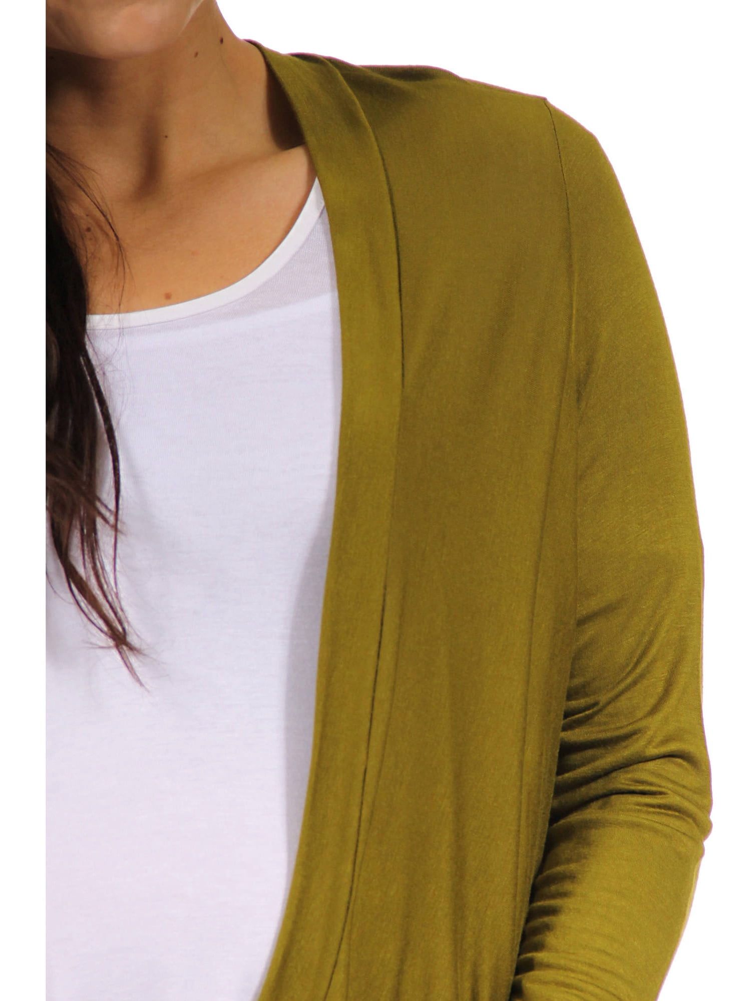 Women's Long Sleeve Maternity High-Low Shrug