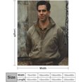 thumbnail image 2 of Cool #1 Eli Roth Blanket Throw Blankets Ultra Soft Flannel Lightweight Throws for Couch, Bed, All Seasons Use 60"*80"（150 * 200cm）, 2 of 6