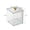 multicolor-1A, variant on MMJ Qtip Holder Organizer with Lid Clear Acrylic Cotton Swab Dispenser Bathroom Vanity