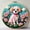 1, variant on Dog Needle Felting Set, Beginner Felt Painting Set, With Wool Felt Painting Set, Decorative Frame, Suitable for Home Decoration