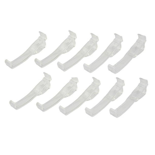 Valance Clips 20Pcs Window Blinds Hidden Clip Clear Plastic for