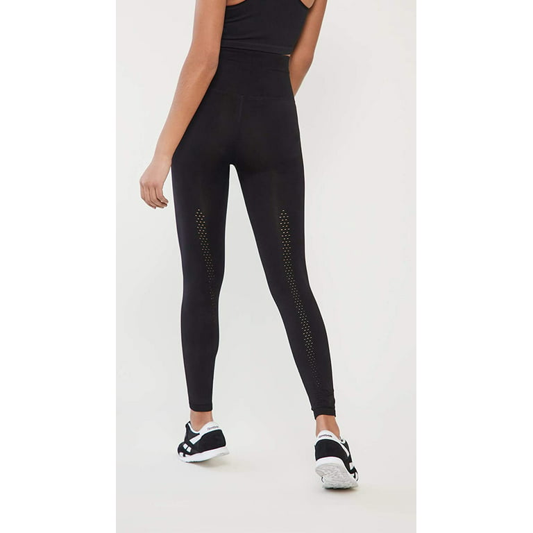 FP Movement by Free People Womens Ribbed Trim Ankle Leggings 