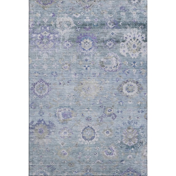 Dalyn Rugs Premium Machine Washable Mayfield AMF1107 Sky 3' x 5' Rug