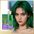 thumbnail image 1 of Spray de tinte temporal verde para el cabello. Práctico spray para teñir y lavar. 100 ml., 1 of 9