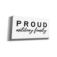 thumbnail image 2 of Epic Graffiti 'Proud Military Family' by Cindy Jacobs, Canvas Wall Art, 24"x12", 2 of 2