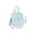 Blue, variant on Insulated Lunch Bag, Double Layer Lunch Tote Bag, Portable Insulated Lunch Box Bag for Work, School, and Picnic