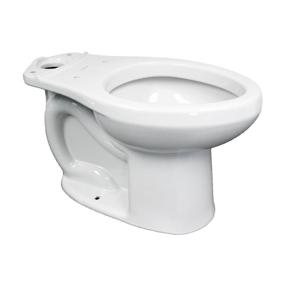 American Standard H2Option 1/1.6 GPF Chair Height Elongated Toilet Bowl Only in White