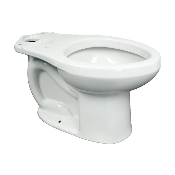 American Standard H2option 1 6 Gpf Chair Height Elongated Toilet Bowl Only In White Com - Elongated Toilet Seat Height