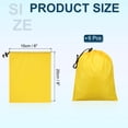 thumbnail image 2 of Uxcell Travel Storage Bags with Toggle Waterproof 210D Polyester Drawstring Bag Stuff Sack Cinch Bag Yellow 6 x 8 Inch, 2 of 7
