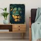thumbnail image 5 of Qisvanset 12x16 Inch With Frame 2D Flat Wall Art Proverbs Lime Lion Aesthetic Quote Dorm Room Wall Decor, 5 of 8